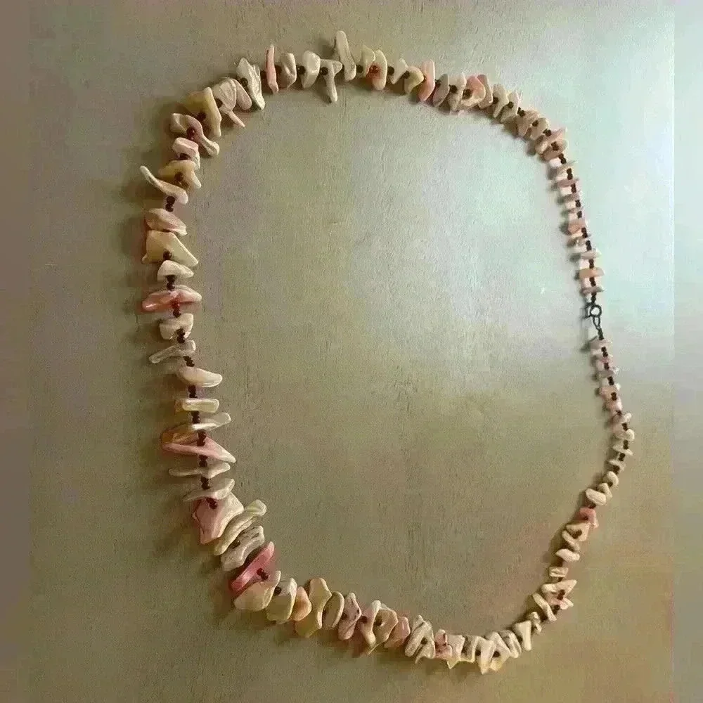vintage stone necklace - Picture 3 of 4